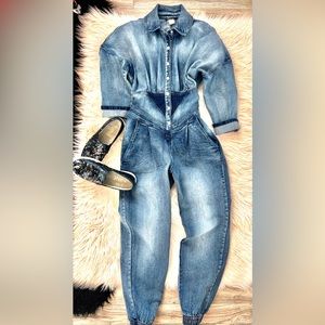 Denim jumpsuit